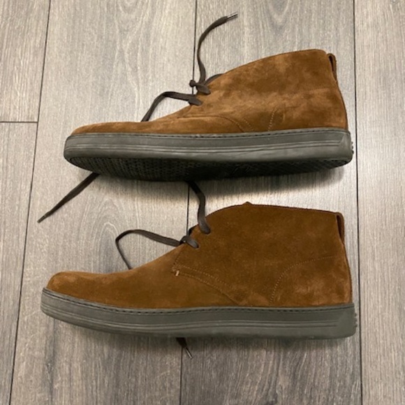 Tom Ford Clarence Brown Suede Chukka Boots Size 11 - Picture 6 of 16